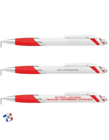 Stylo personnalisé à bille - Grip... Stylo personnalisé à bille - Grip...