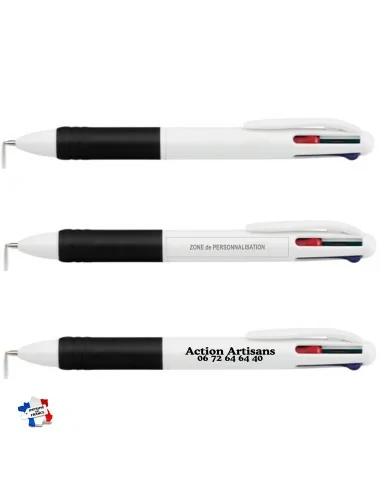 Stylo publicitaire à bille 4 couleurs...