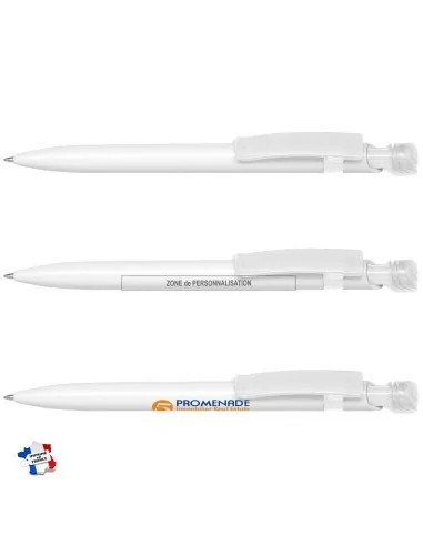 Stylo personnalisé bille plastique -...