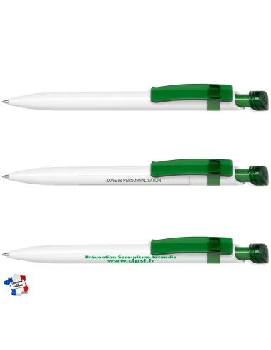 Stylo personnalisé bille plastique -...