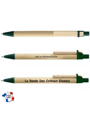 Stylos personnalisés à bille bio en...