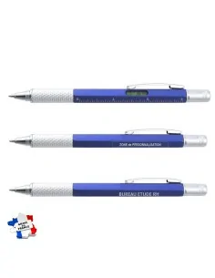 Stylo publicitaire multifonctions 4 outils à personnaliser 2