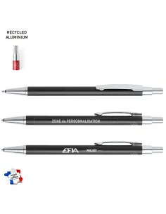 Stylo bille à personnaliser en aluminium recyclé - Paterson - Stylo-France 2