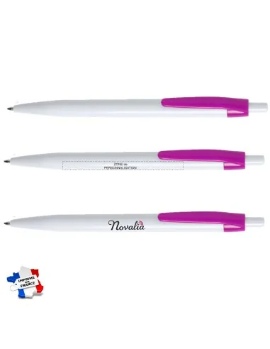 Stylo personnalisé en plastique pas... Stylo personnalisé en plastique pas...
