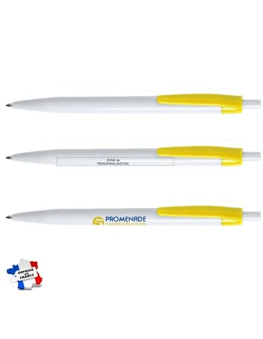Stylo personnalisé en plastique pas...