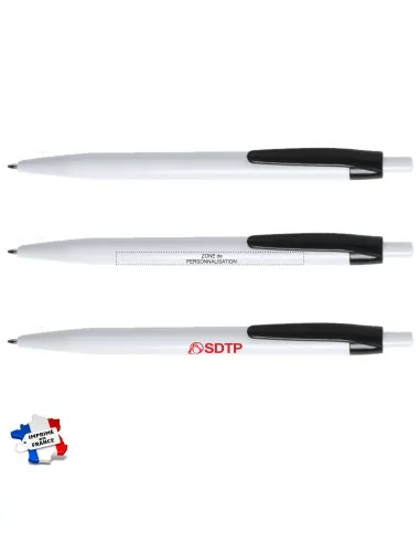 Stylo personnalisé en plastique pas... Stylo personnalisé en plastique pas...