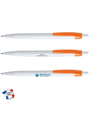 Stylo personnalisé en plastique pas...