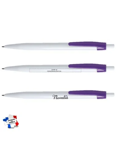 Stylo personnalisé en plastique pas... Stylo personnalisé en plastique pas...