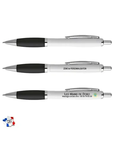 Stylo personnalisé Grip coloré -...