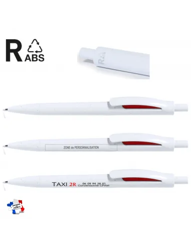 Personnalisation stylo en ABS recyclé... Personnalisation stylo en ABS recyclé...